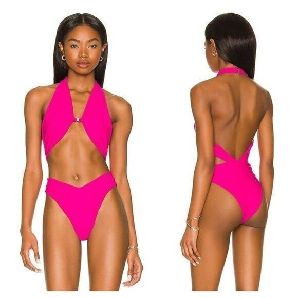 Lovewave The Christensen One Piece - Hot Pink - Picture 1 of 12